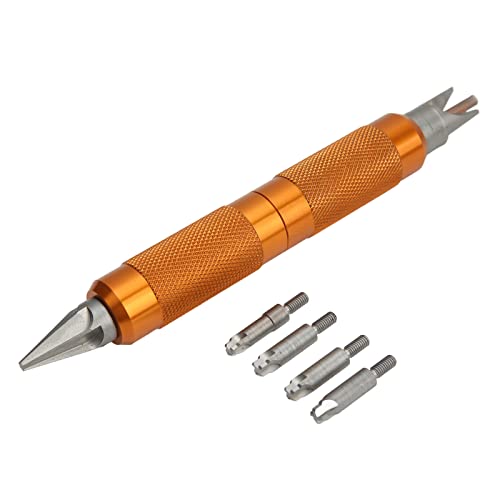 Restokki Swivel Deburring Tool Aluminum Alloy Steel Deburring Tool Set for Cleaning Wood Plastic