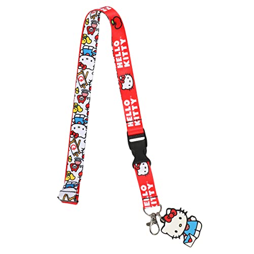 Hello Kitty Lanière avec pochette cadeau idéal pour fans et collègues