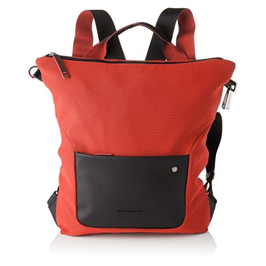 Mandarina Duck Camden P10VBT05, Mochila para Mujer, Rojo (Lacquer), 29x36x4 (L x H x W)