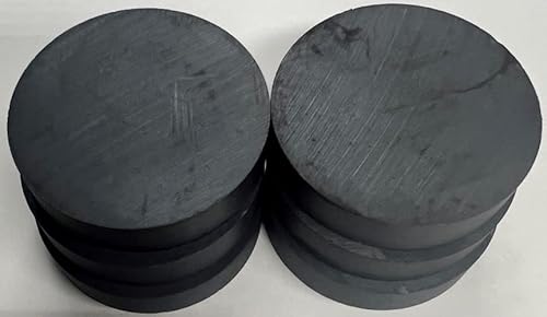 Az Industries, Inc. C8R2000-425S Az Industries 2 Inch Diameter Ceramic Hard Ferrite Disk Disc Magnet Strong 6-Pack Grade 8 thumb #2