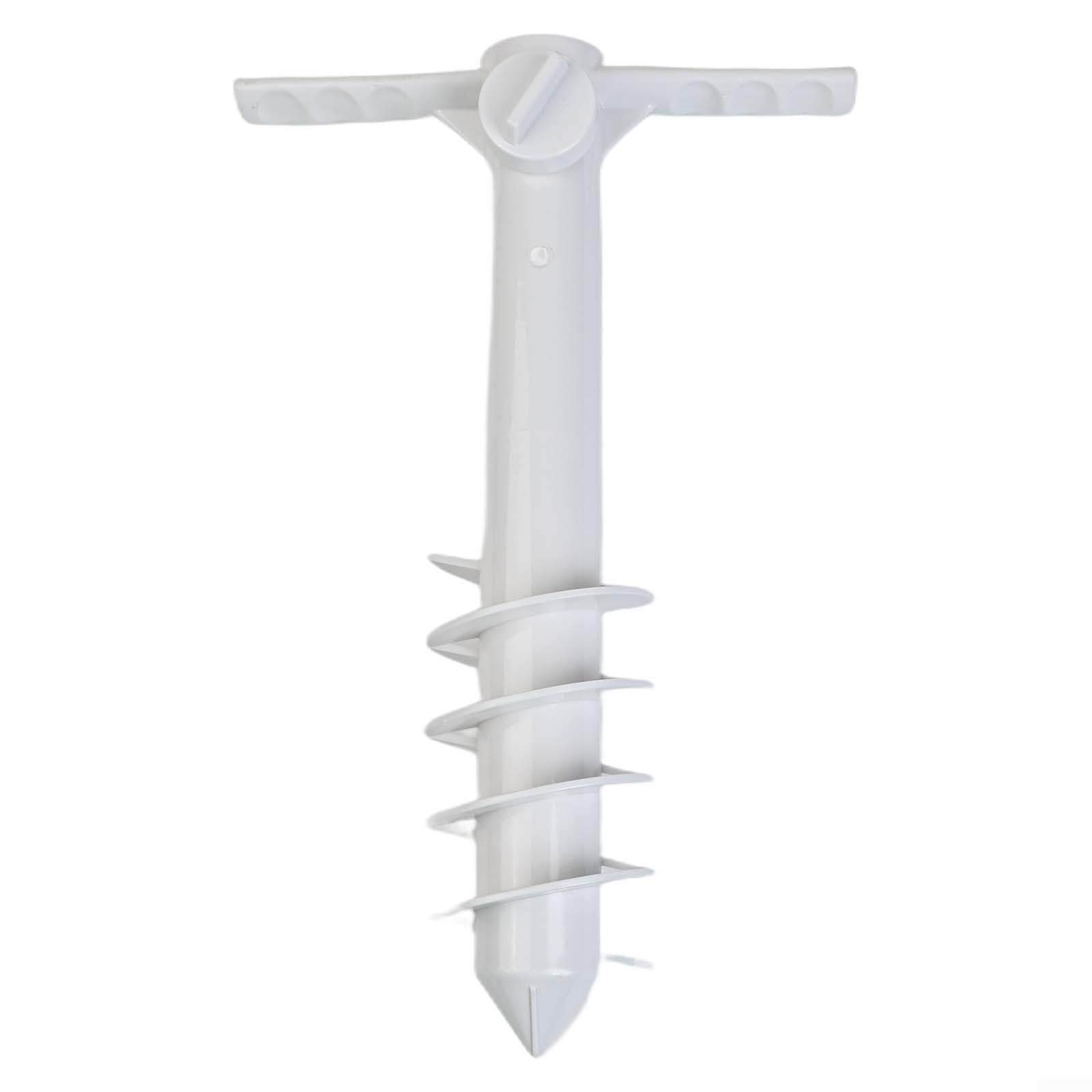 Ancrage pour parasol 5 Spirales pour Sable jusqu'à 1,6 Pouces