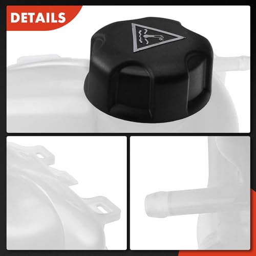 A-Premium Engine Coolant Overflow Recovery Reservoir Tank [with Cap] Compatible with BMW 118i, 318i, i3 2014-2019, i3s, i8 2014-2019 & Mini Cooper 2007-2015, Cooper Countryman 2011-2016, DOHC, Petrol by A-premium - Image 8