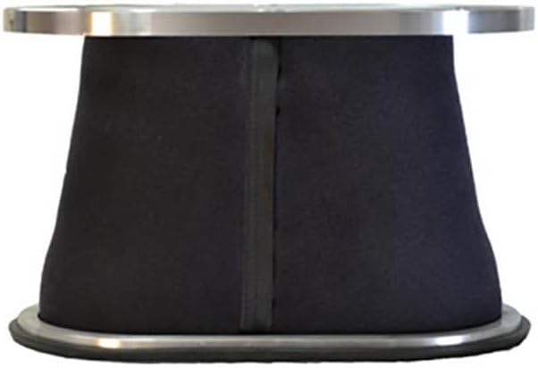 Replacement For KENWORTH T800 CURVED GLASS YEAR 2000 GEN III HIGH FLOW PERFORMANCE AIR FILTER WITH WASHABLE ELEMENT MEDIA by Technical Precision