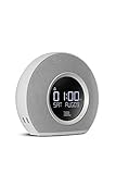 JBL Horizon - Bluetooth Clock Radio with USB Charging and Ambient Light - White