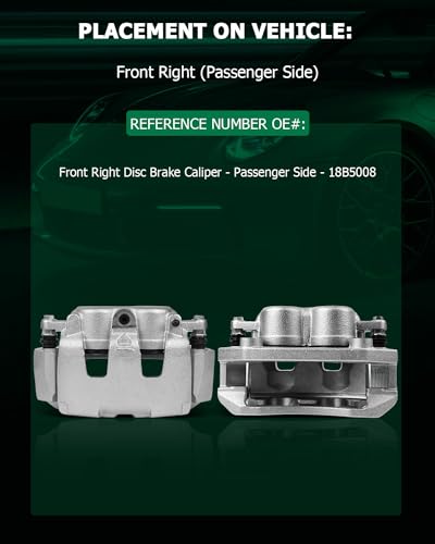 Image of SCITOO Front Right Brake Caliper With Bracket 18B5008 Compatible For Dodge Dakota 2005-2008 For Dodge Ram 1500 2006-2008 For Mitsubishi Raider 2006-2009