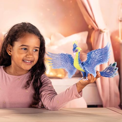 Image of Schleich Bayala - Magic Peacock Toy Figurine - Kids Ages 5+ | 70794