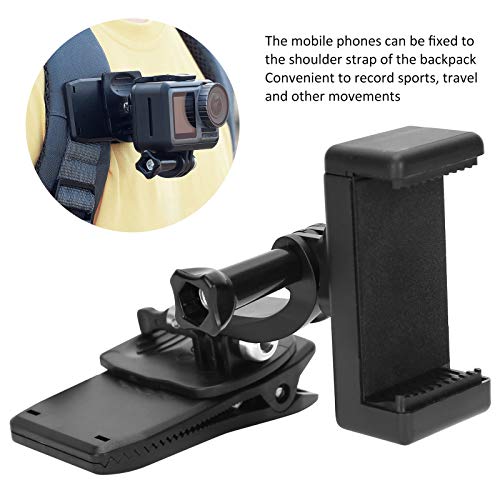 Acouto Mochila universal de 360 graus para celular, suporte fixo e fácil de ajustar para esportes, v