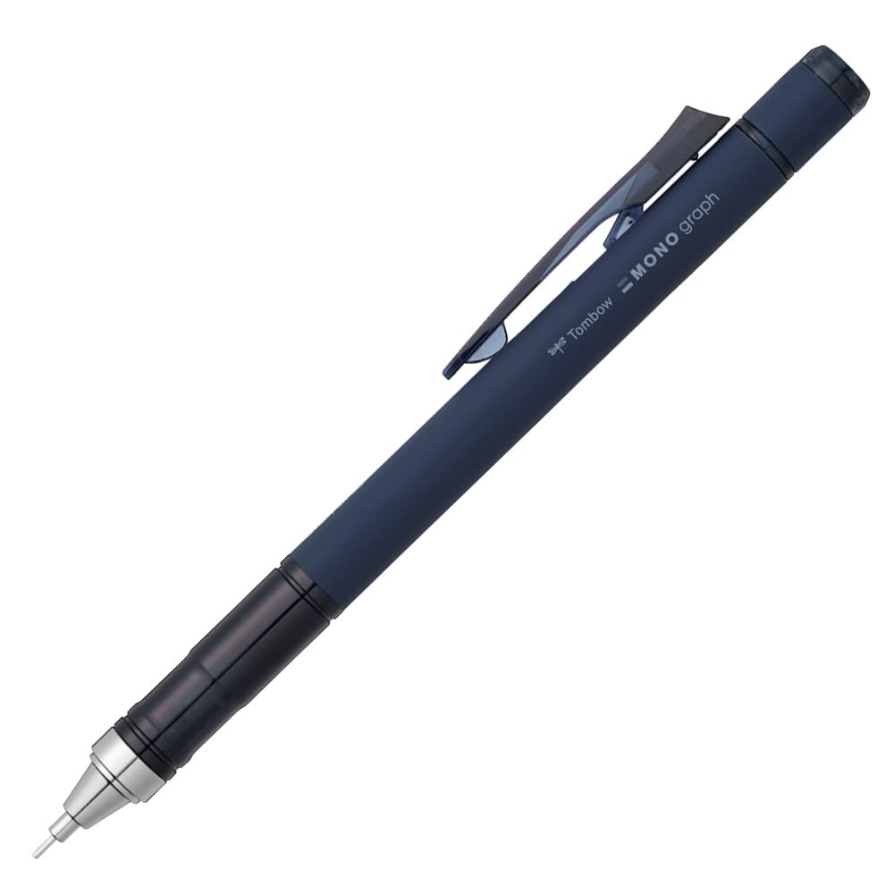 トンボ鉛筆 シャーペン MONO モノグラフ 0.5mm マットネイビー DPB-141A