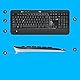 Logitech MK540 Advanced Kabellose Tastatur und Maus Combo für Windows, US QWERTY-Layout - Schwarz