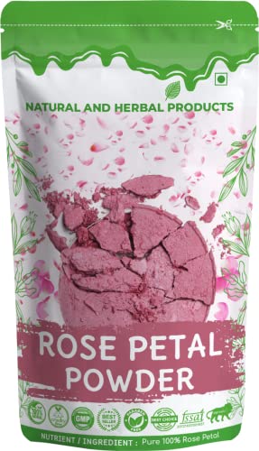 Rose Petal Powder for Eating | Rosa Centifolia | Gulab | Face Pack | Skin Care | Face Mask | Skin Brightening | Hair Care | Juice | Drink | Baby Bath – 100Gram