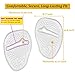 Metatarsal Pads-High Heel Cushion-Forefoot Pad-Non Slip Shoe Inserts-Ball of Foot Pads-Metatarsal Cushion