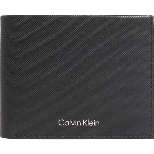 Portefeuille homme Calvin Klein Must K50K511381 pliable noir avec porte-monnaie