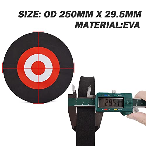 Arrow Targets EVA Foam Round Target for Archery Shooting, Black, 1 Piece - Image 3