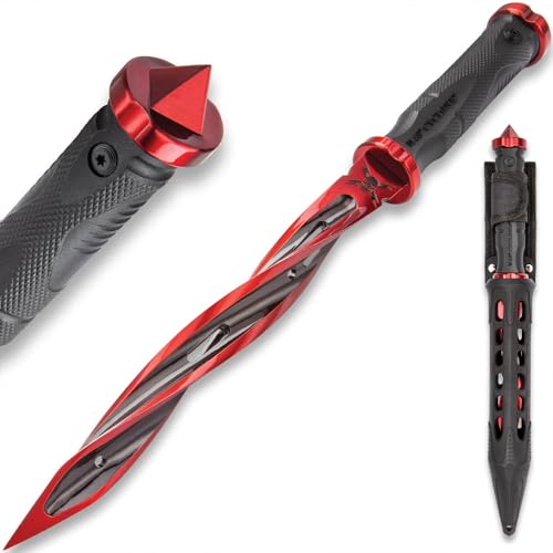 M48 Cardinal Sin Red Cyclone Fixed Blade Knife