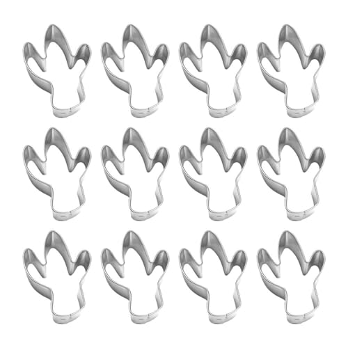 1 Dozen/12 Count Mini Cactus 2 Inch Cookie Cutters from