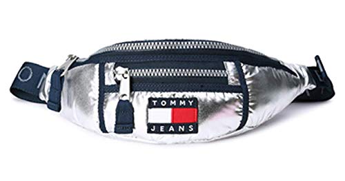 Tommy Hilfiger Heritage - Riñonera, color plateado