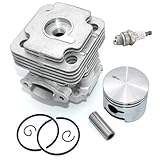 DAIHAOUU 45mm シリンダーピストンキット Oleo-Mac 453BP Ergo 753S 753T OS530 Ergo OS550用 Ergo 8530IC 8535 8535 エルゴ 8550 ボス用 8753BAV