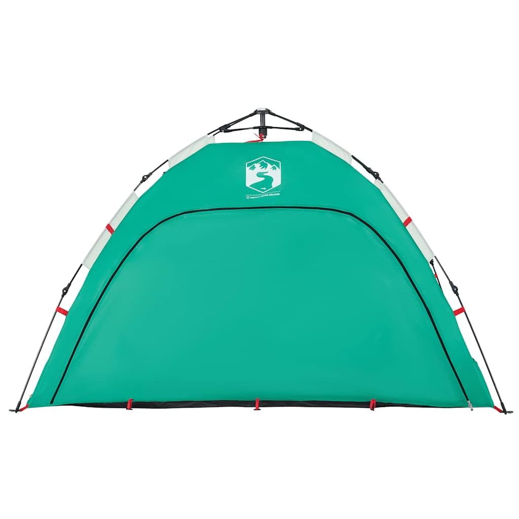 Tenda da spiaggia per 2 persone, impermeabile, verde