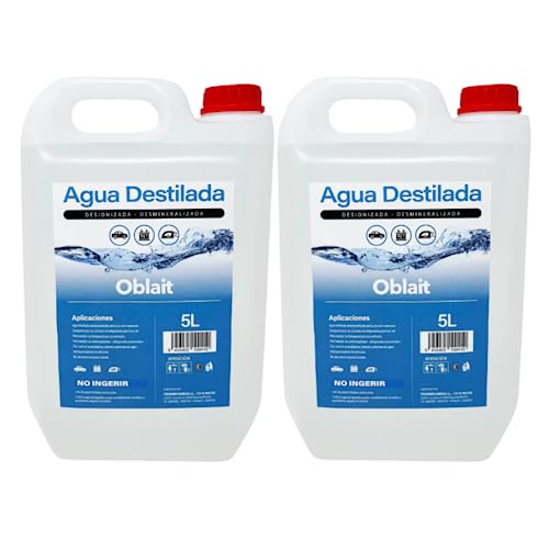 MUNTRADE Agua Destilada 10L | Nueva Formulación Alta Pureza