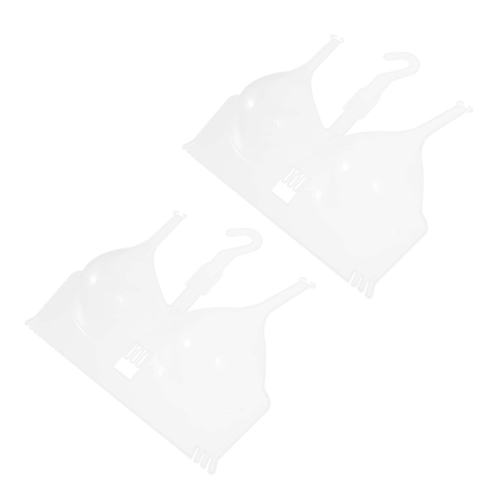 SOLUSTRE 2Pcs Women Underwear Display Mannequin with Hanger Compact Mannequin for Clothes Store Lightweight and Female Torso Form