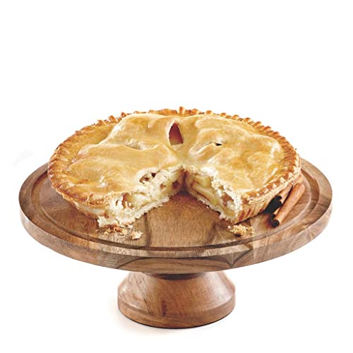 Royalty Art 4-In-1 Cake Stand With Dome, Cheese Board, Covered Platter, And Serving Tray For Pastries, Pies, Appetizers, And Holiday Treats, Decorative Kitchen Server And Display #TOP3