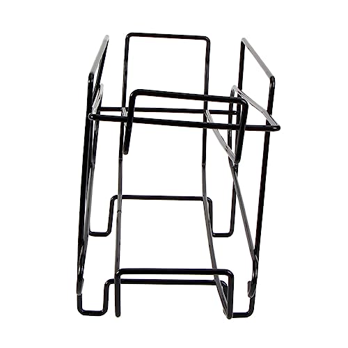 Garneck Space-saving Fridge Canning Storage Rack Double-layer Drink Storage Holder Kitchen Roll Rack