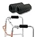Walker - Fundas acolchadas con agarre de mano, cojín médico universal, núcleo de espuma viscoelástica, acolchado suave, absorbe la humedad, antibacteriano, lavable, comodidad