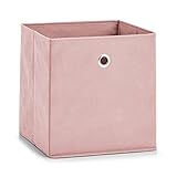 Maße: ca. 28 x 28 x 28 cm Zeller 14420 Aufbewahrungsbox, Vlies, rosé, ca. 28 x 28 x 28 cm