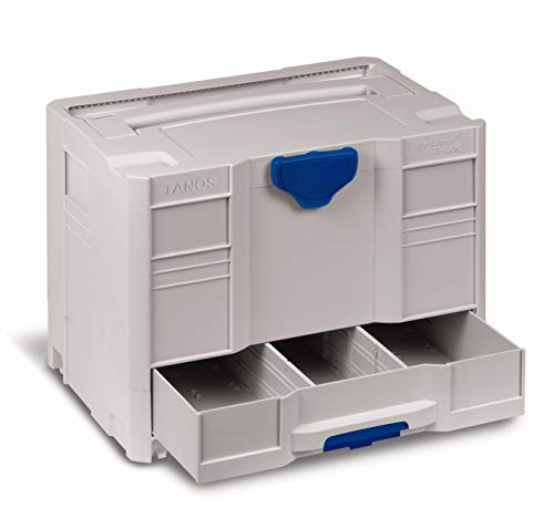 Super Sale 🛒 Tanos T-LOC SYS-Combi III systainer, Light Gray Exclusive Tanos T-LOC SYS-Combi III systainer, Light Gray