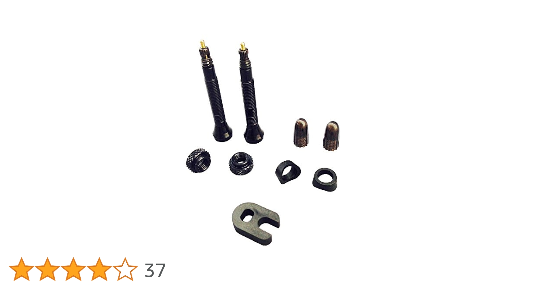 SCHWALBE (シュワルベ) バルブエクステンション２個入り ブラック 30mm [並行輸入品] SCHWALBE (シュワルベ) バルブエクステンション2個入り