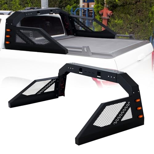 Universal Adjustable Truck Bed Chase Rack Roll Bar with 6X