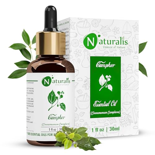 Naturalis Camphor Oil - Pure and Natural Steam Distilled Camphor ...