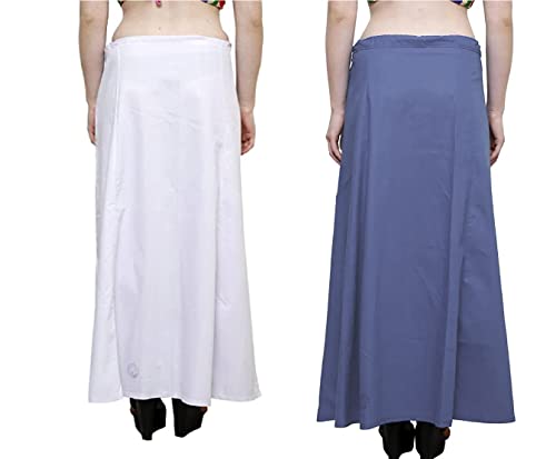 Image of Plus Size Cotton Petticoat for Women Combo (Size S to 6XL)