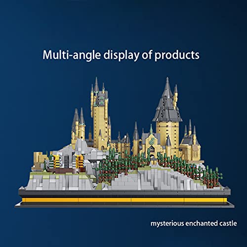 Mysta Burg Architektur Bausteine, 7580 Teile Groß Modular Schloss Kleine Partikel Klemmbausteine, Exklusives… – Bild 7
