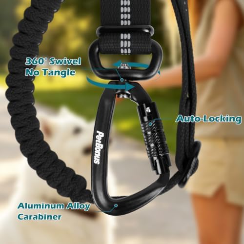 PetBonus 2 Pack Dog Seat Belt for Car, Durable Dog Car Harness for Vehicle - 2