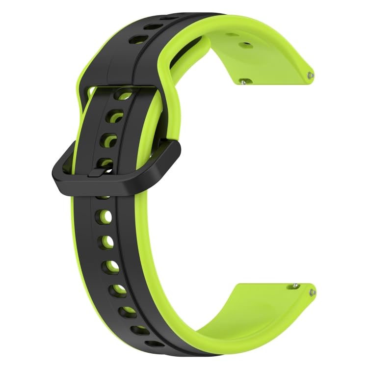 Prolet 20MM Silicone Strap Compatible with Amazfit GTS 2 Mini, Amazfit Bip/Bip U/Pro/Lite, Bip S, Amazfit GTS/ 2/2e, Samsung Galaxy Watch 6/ Watch 5/Watch 4 -Black & NeonGreen (B0C8TZKKXK) Amazon Price History, Amazon Price Tracker