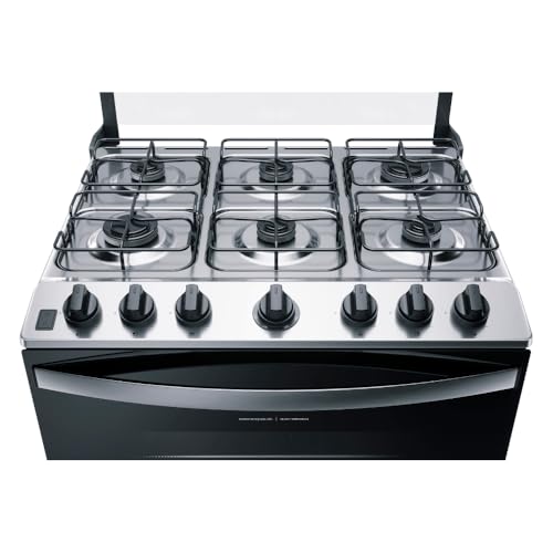 Fogão Brastemp 6 Bocas Branco Com Botões Removíveis E Exclusivo Aro Protetor – BFS6NCB BIVOLT