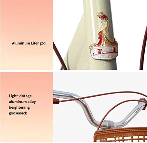 XBSLJ Mountainbikes, S Fiets Stadsauto Heren en Dames Algemeen Woonwagen Fiets Dames 20 Inch Single Speed - Afbeelding 6