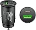 Produktbild goobay USB C Auto Ladegerät, 30W Mini - KFZ Ladegerät mit Power Delivery (PD) & Quick Charge (QC), als 12V 24V Adapter für Zigarettenanzünder, für iPhone Pro, Samsung Galaxy - 55634