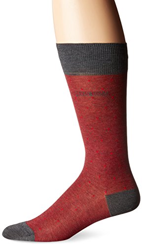 HUGO BOSS Men's Paul Design Dots Us 10196072 01 Sockshosiery, -bright red, 7-13