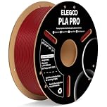 ELEGOO PLA PRO Filament 1.75mm Burgundy Red 1KG, Easy to Print Neatly Wound 3D Printer Filament Dimensional Accuracy +/- 0.02mm, 1kg Spool (2.2lbs) Fits for Most FDM 3D Printers
