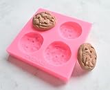 Mini Sugar Cookies Chocolate Chips Cookie Candle Soap Mold for Wax