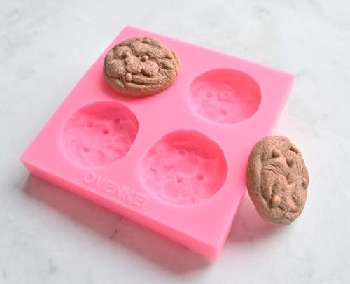 Mini galletas de azúcar, chispas de chocolate, galletas, velas, jabón, molde para cera