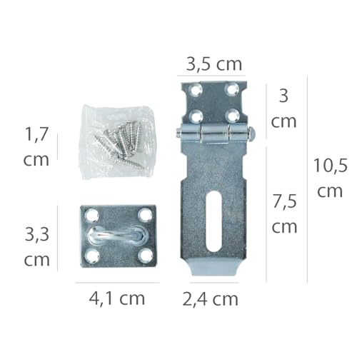 Image of Wolfpack 3102510 - Wolfpack Padlock Hasp, Small.