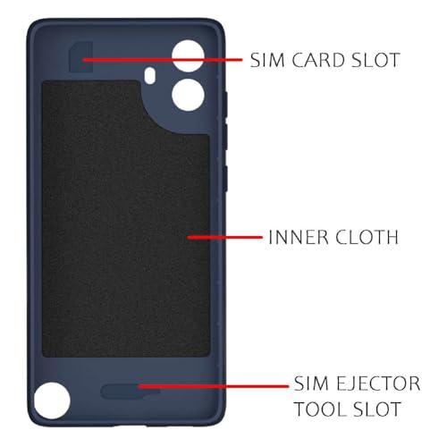 Image of Shockproof Case for CMF by Nothing Phone 1 5G | Full Camera Protection | TPU Flexible Back Cover for CMF by Nothing Phone 1 5G (Steel Blue)