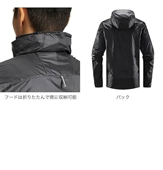 Amazon.co.jp: HAGLOFS ホグロフス リムシールドフード メンズ S