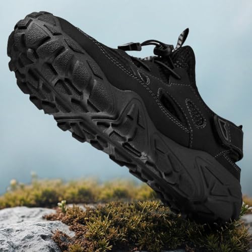 Men Sandals Breathable mesh Hollow Out Casual Running Mountain Climbing and Water Wading Sports Shoes4