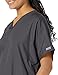 Cherokee Women's Plus Size V Neck Scrubs Shirt, Pewter, XX-Large