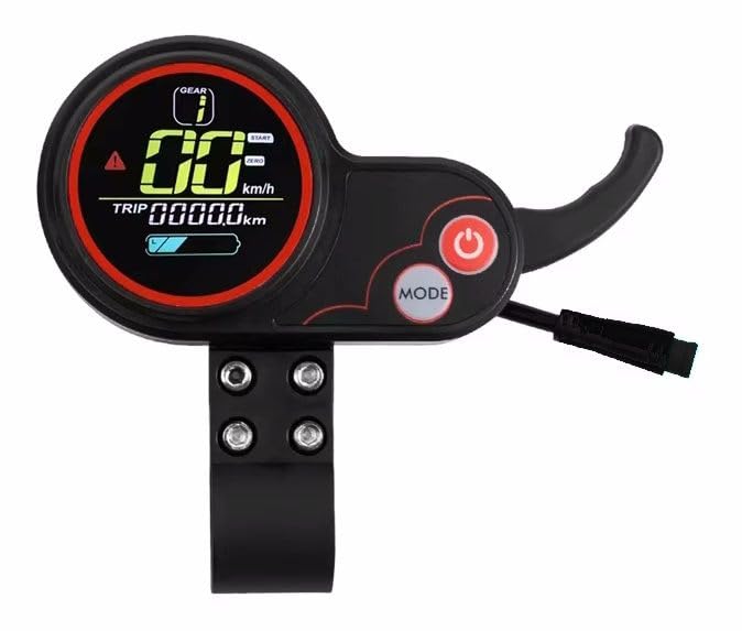 Écran LCD pour trottinette électrique UrbanGlide All Road 2 avec accélérateur de rechange et contrôle par câble F10mobility