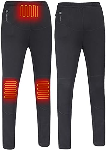 Nuonove Pantaloni Riscaldati USB Ricaricabili Pantaloni Riscaldanti  Elettrici Pantaloni Caldi Invernali, 3 Livelli di Temperatura, 3 Zone di  Riscaldamento, Lavabili, Termici, Campeggio, Escursionismo : Amazon.it:  Abbigliamento